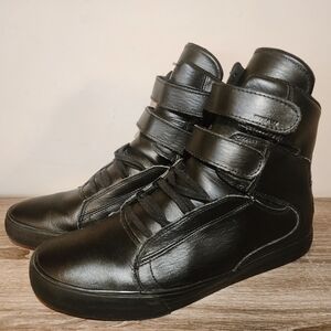 Supra Black High-Top Sneakers